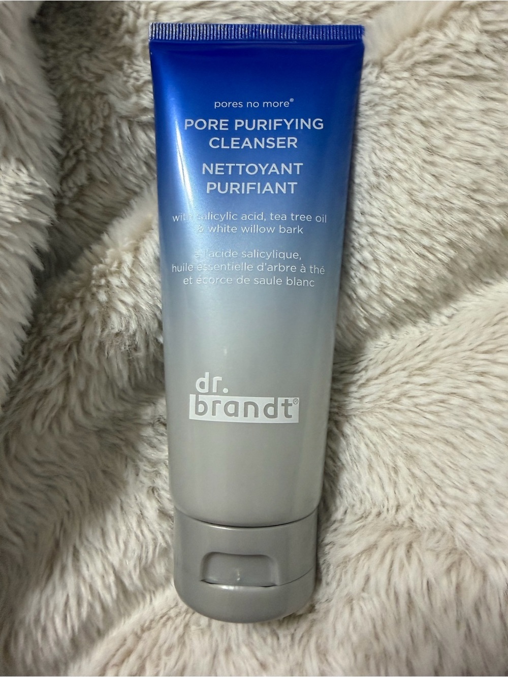 NWT Dr Brandt Pores No More Pore Purifying Cleanser 3.5oz Salicylic Tea Tree